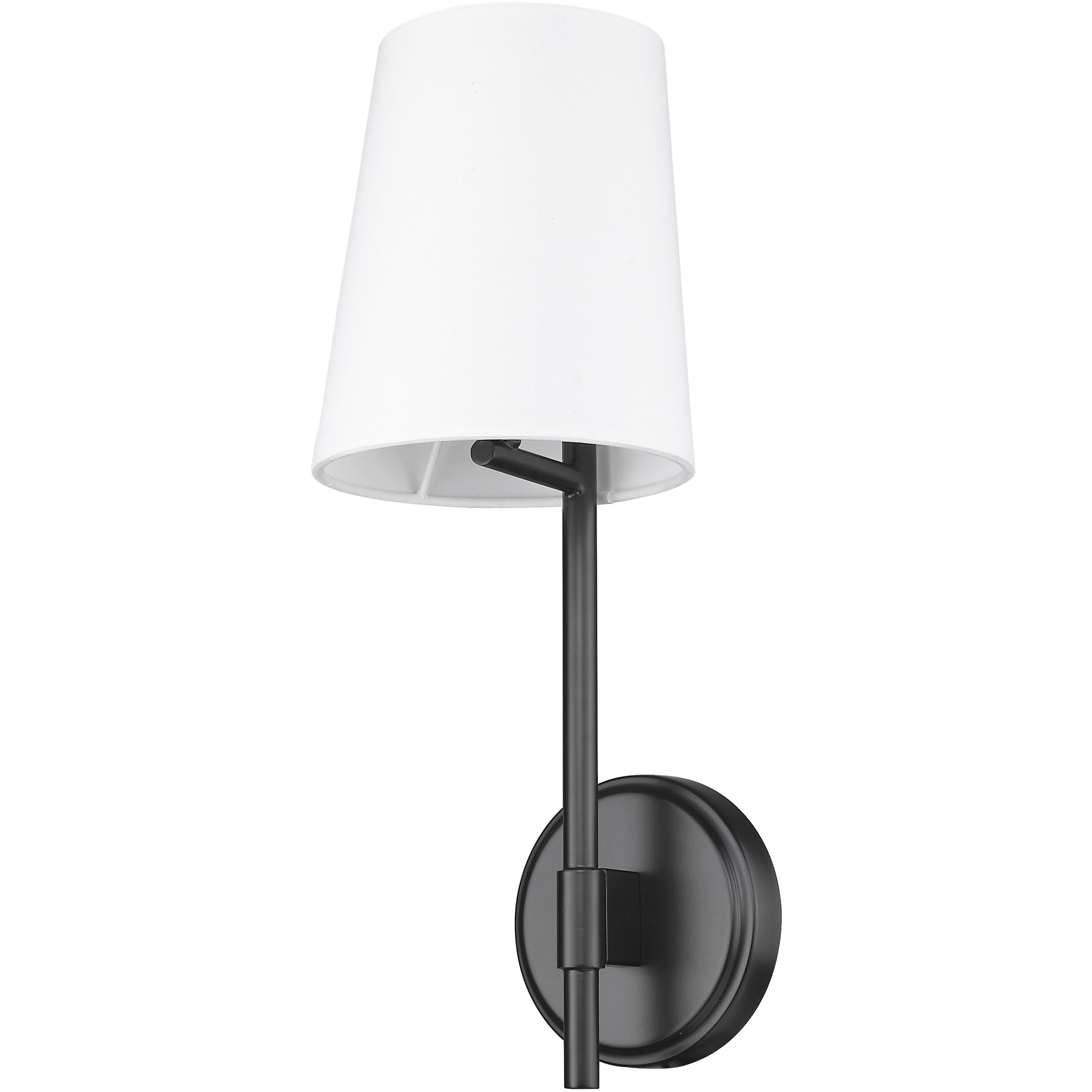 Winward 1 Light 6 inch Matte Black Wall Sconce Wall Light