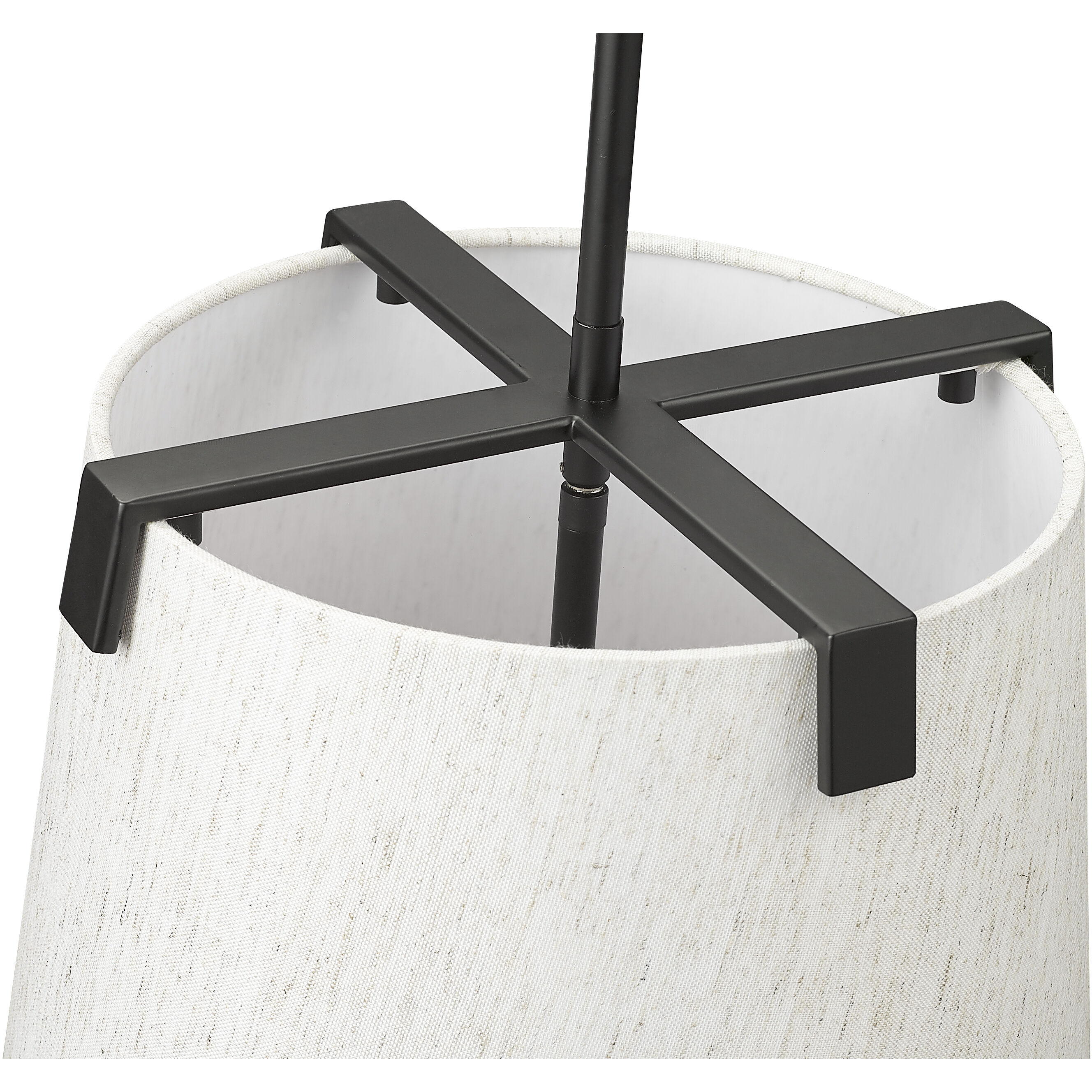 Weston 3 Light 13 inch Matte Black Pendant Ceiling Light