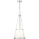 Madeline 4 Light 12 inch Brushed Nickel Pendant Ceiling Light