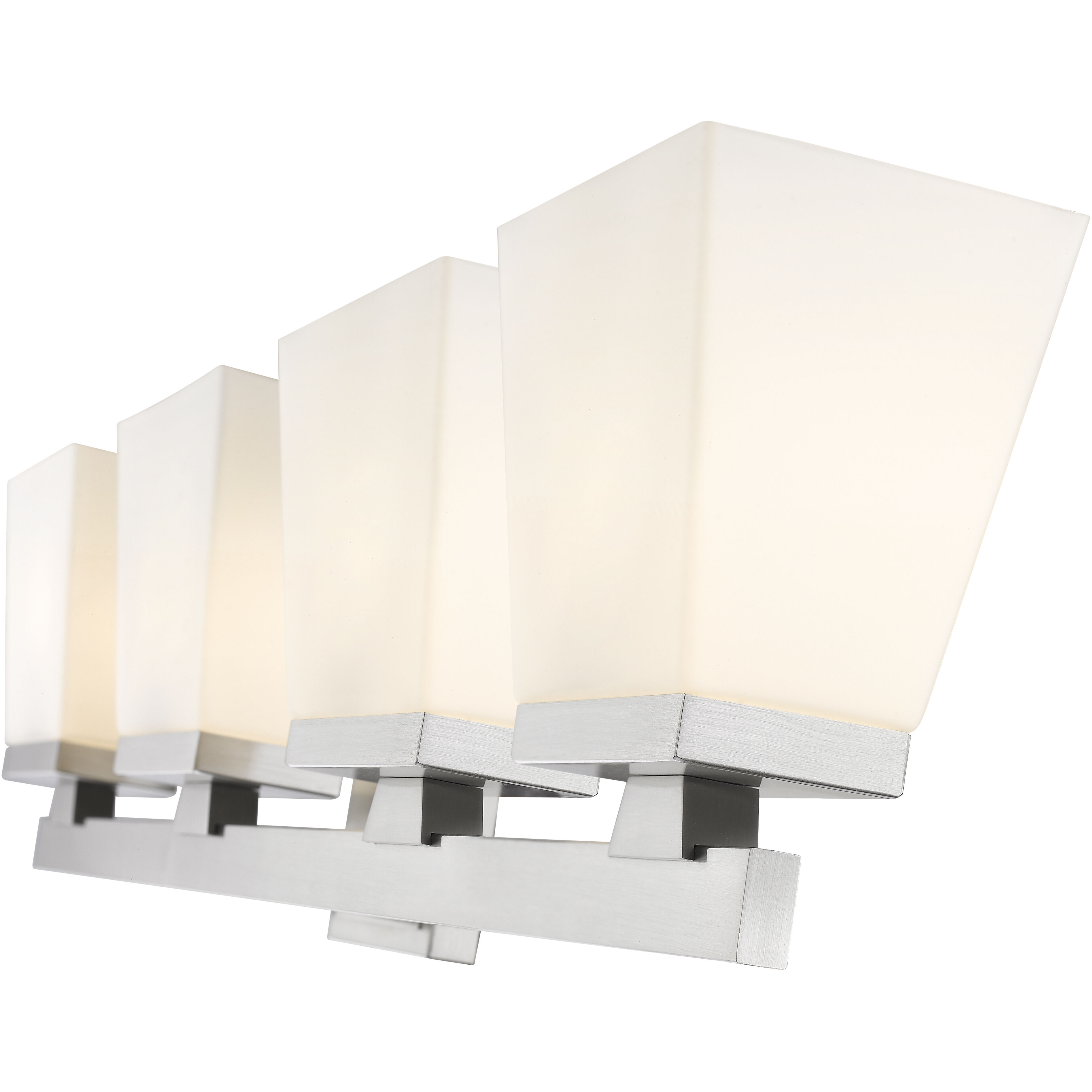 Astor 4 Light 29 inch Brushed Nickel Vanity Wall Light