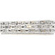 Aludra 5 Light 24.25 inch Chrome Vanity Wall Light in G9
