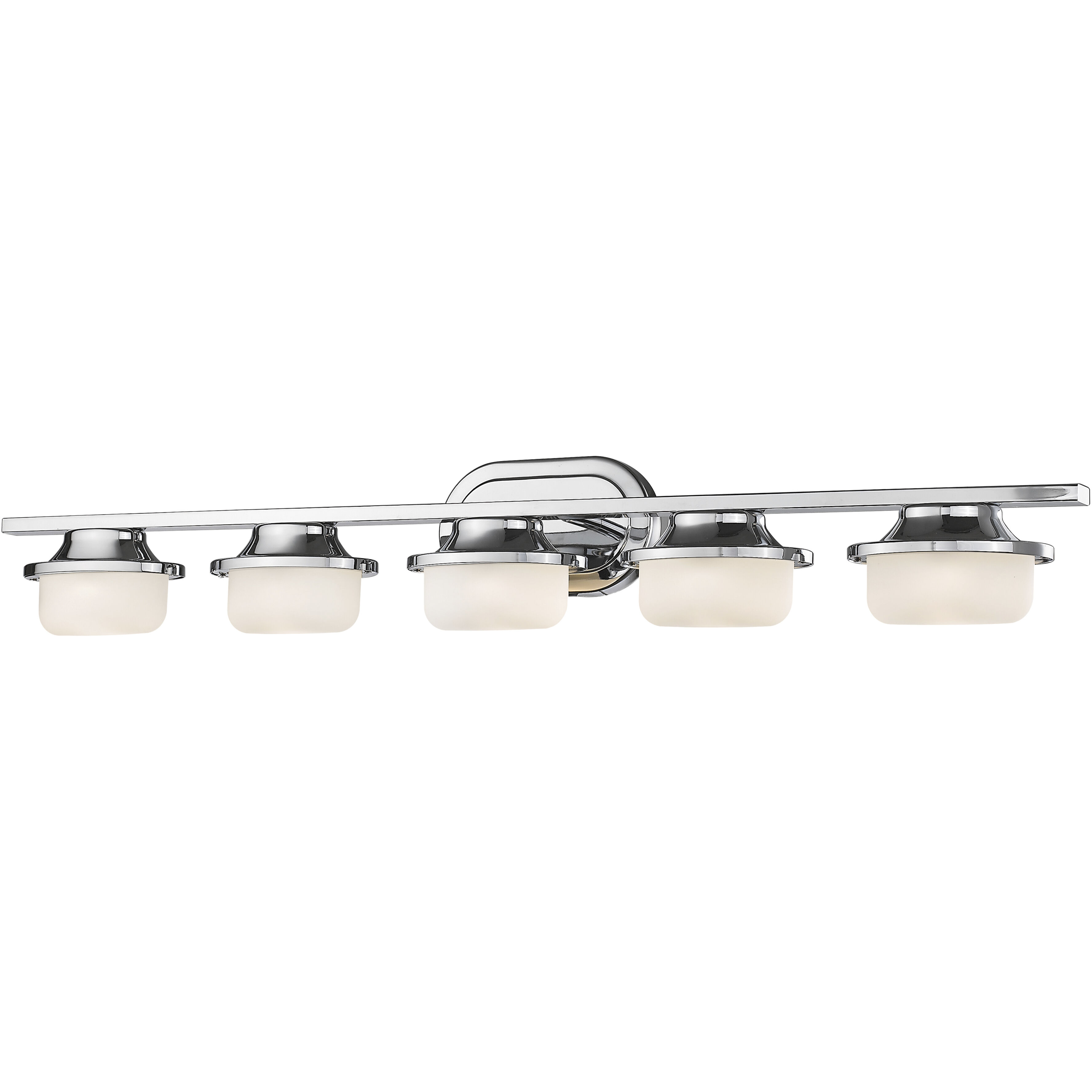 Optum LED 38.7 inch Chrome Vanity Wall Light