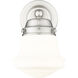 Vaughn 1 Light 7.75 inch Brushed Nickel Wall Sconce Wall Light