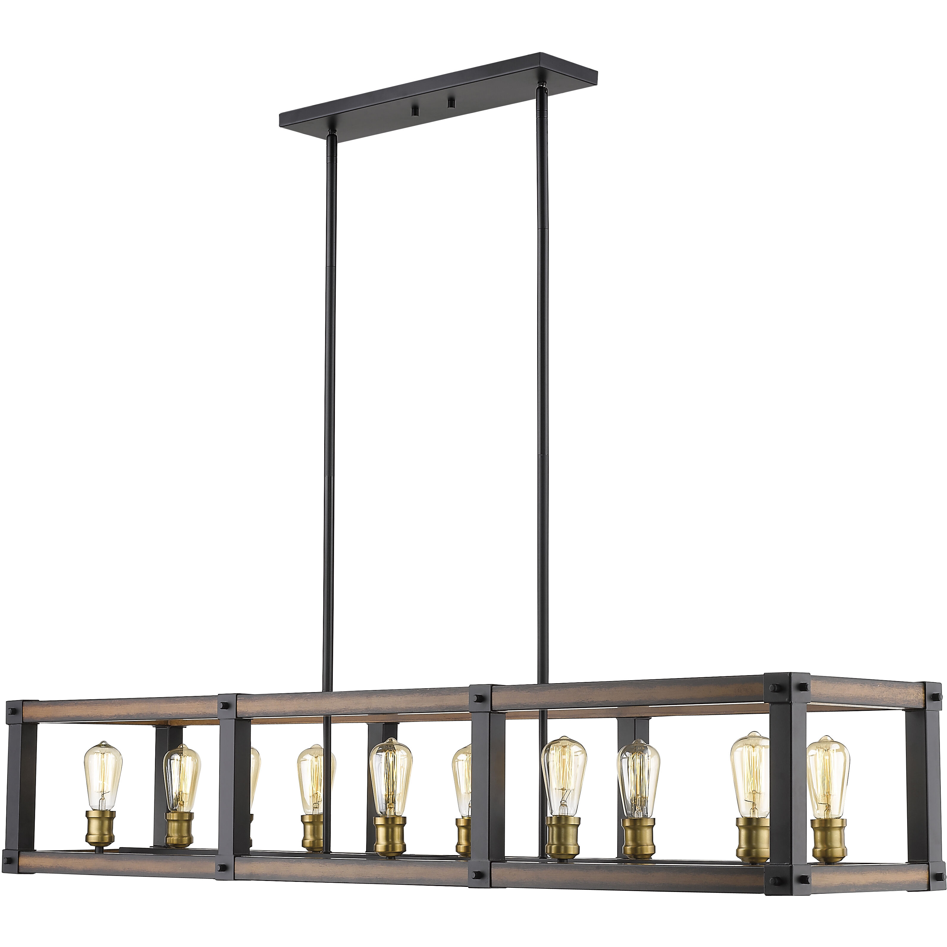 Kirkland 10 Light 13.00 inch Island Light