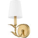 Aslin Wall Sconce Wall Light in Gold Leaf