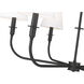 Tova 6 Light 36.5 inch Matte Black Chandelier Ceiling Light