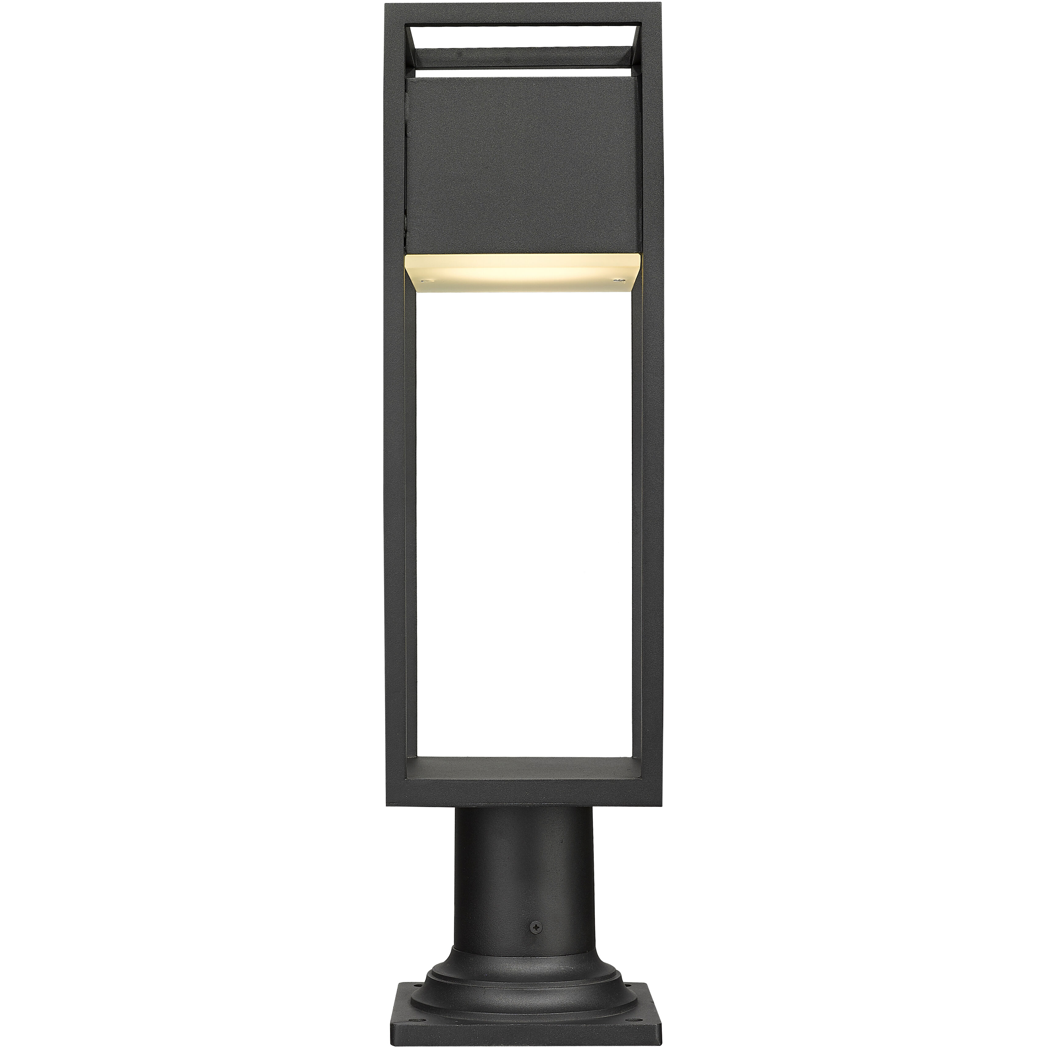 Barwick LED 23.25 inch Black Outdoor Pier Mounted Fixture