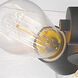 Annora 3 Light 13.75 inch Olde Bronze Semi Flush Mount Ceiling Light