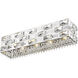 Aludra 4 Light 21 inch Chrome Vanity Wall Light in G9