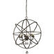 Acadia 6 Light 24 inch Golden Bronze Chandelier Ceiling Light