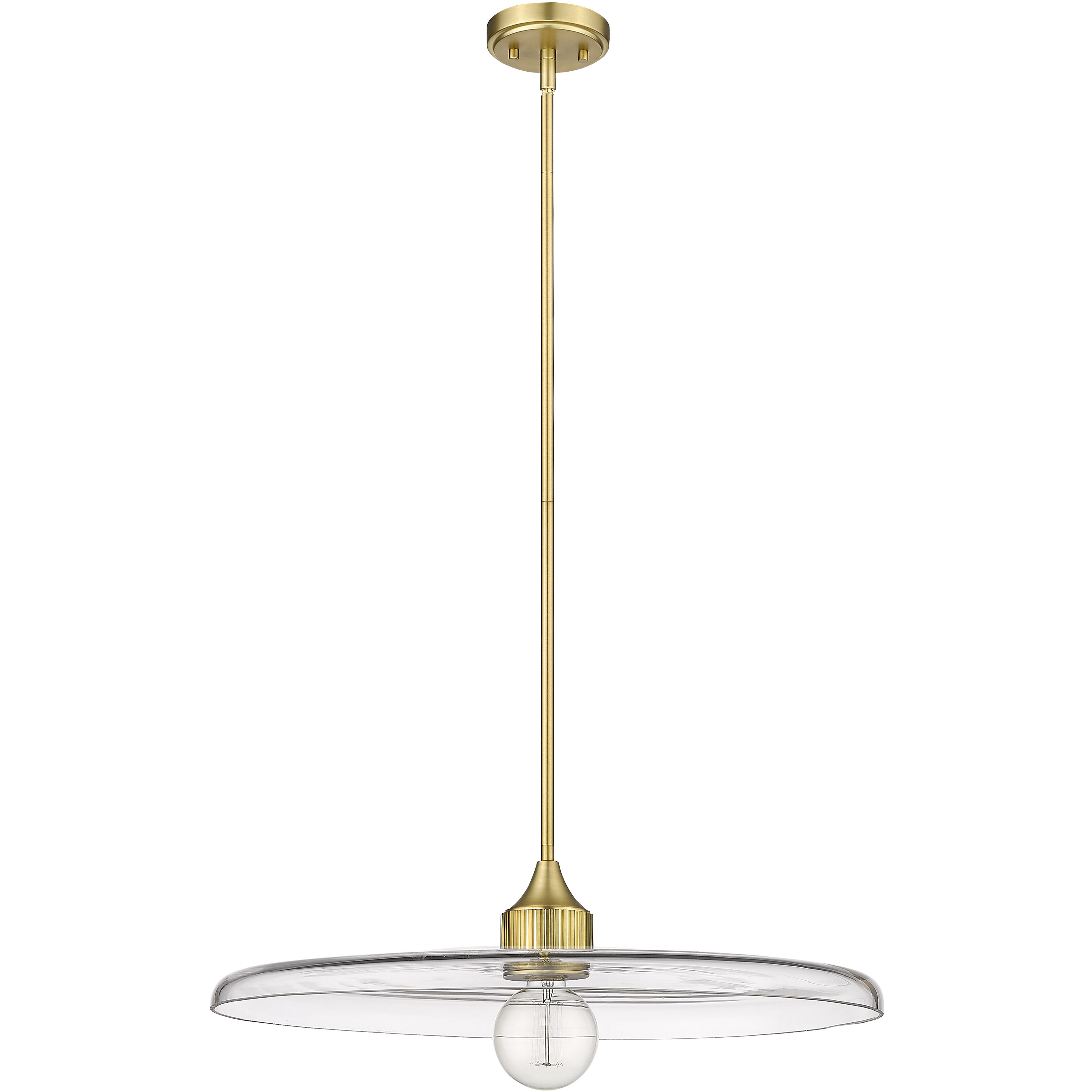 Paloma 1 Light 24 inch Olde Brass Pendant Ceiling Light in Oil Rubbed Bronze