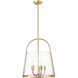 Archis 5 Light 18 inch Modern Gold Pendant Ceiling Light