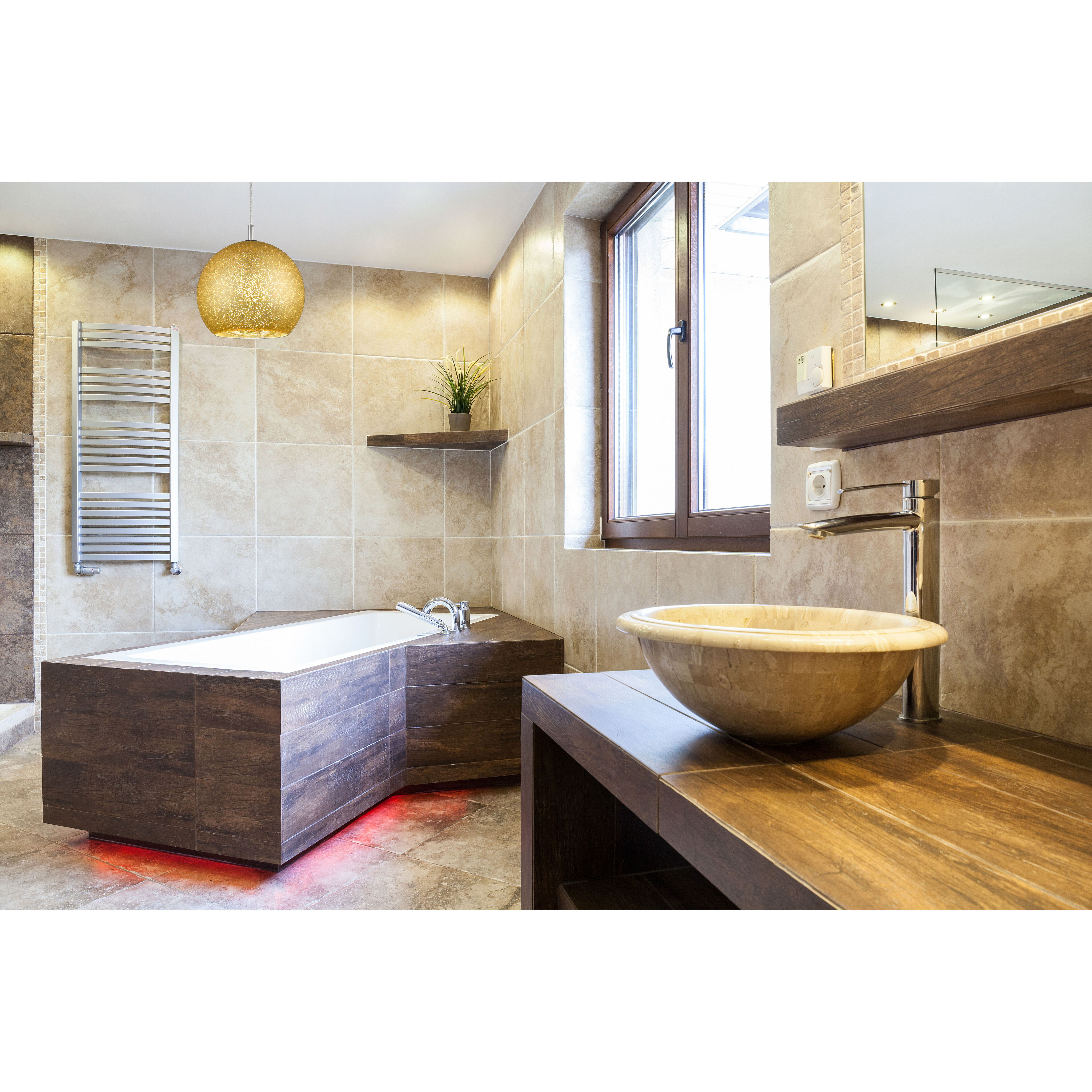 Nimbus 1 Light 12 inch Chrome Pendant Ceiling Light