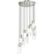Alton 11 Light 24 inch Brushed Nickel Chandelier Ceiling Light