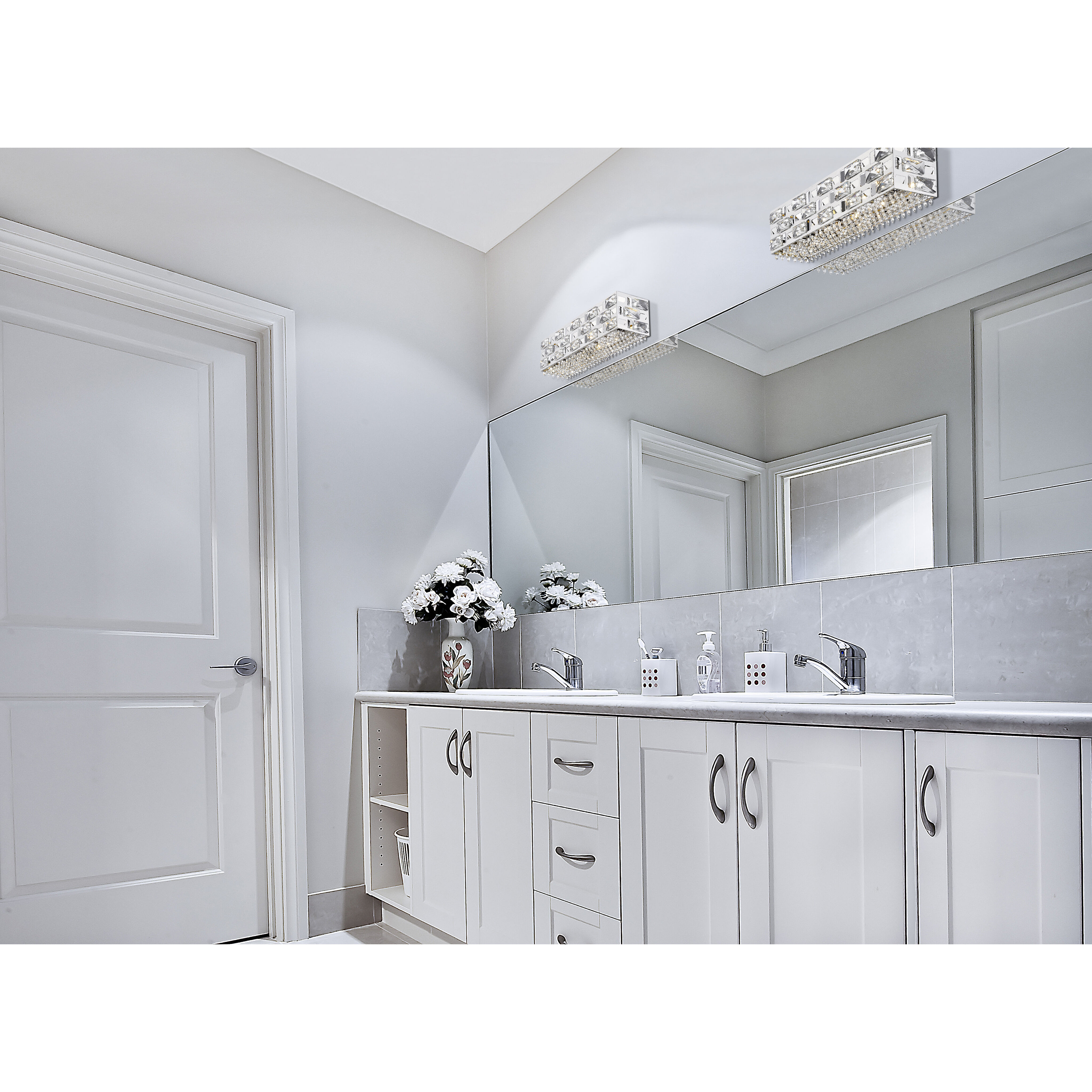 Aludra 3 Light 16.25 inch Chrome Vanity Wall Light in G9