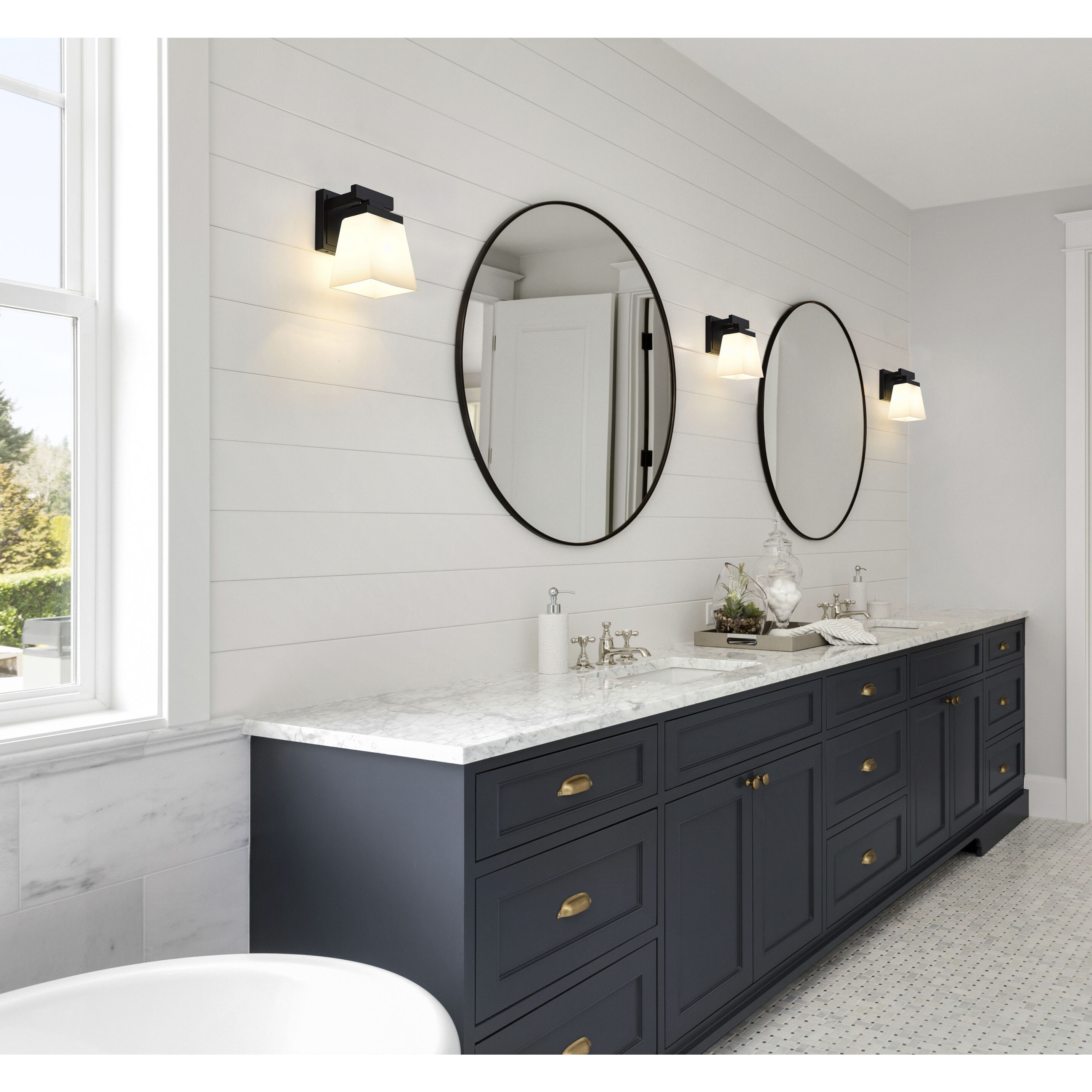 Astor 1 Light 5.75 inch Matte Black Wall Sconce Wall Light