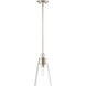 Wentworth 1 Light 7.5 inch Brushed Nickel Pendant Ceiling Light