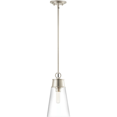 Wentworth 1 Light 7.5 inch Brushed Nickel Pendant Ceiling Light