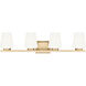 Nextra 4 Light 32.00 inch Bathroom Vanity Light