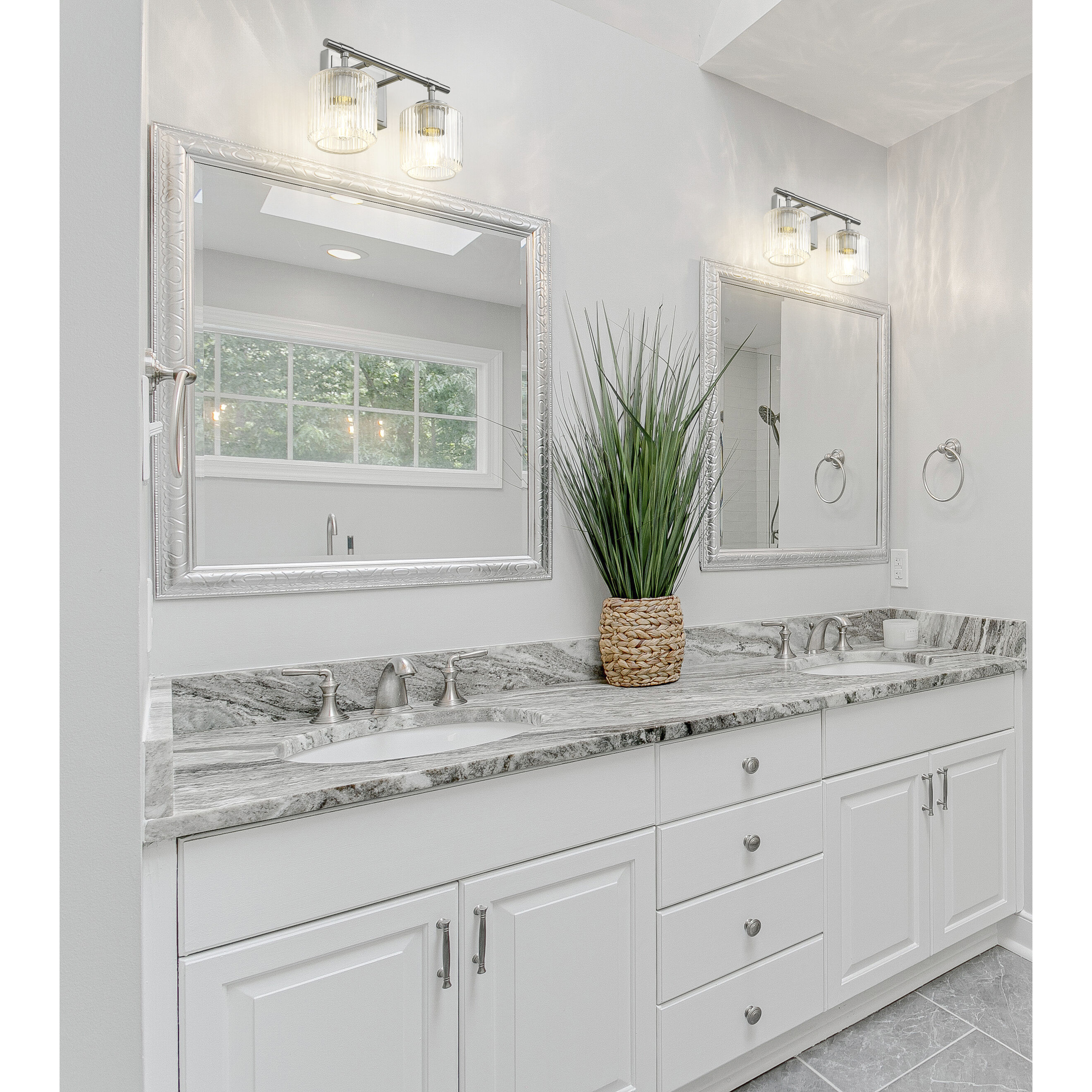 Landon 2 Light 14 inch Brushed Nickel Vanity Wall Light