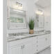 Landon 2 Light 14 inch Brushed Nickel Vanity Wall Light
