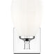 Oren 1 Light 6.5 inch Chrome Bath Vanity Light Wall Light