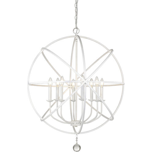 Tull 8 Light 30 inch Matte White Chandelier Ceiling Light