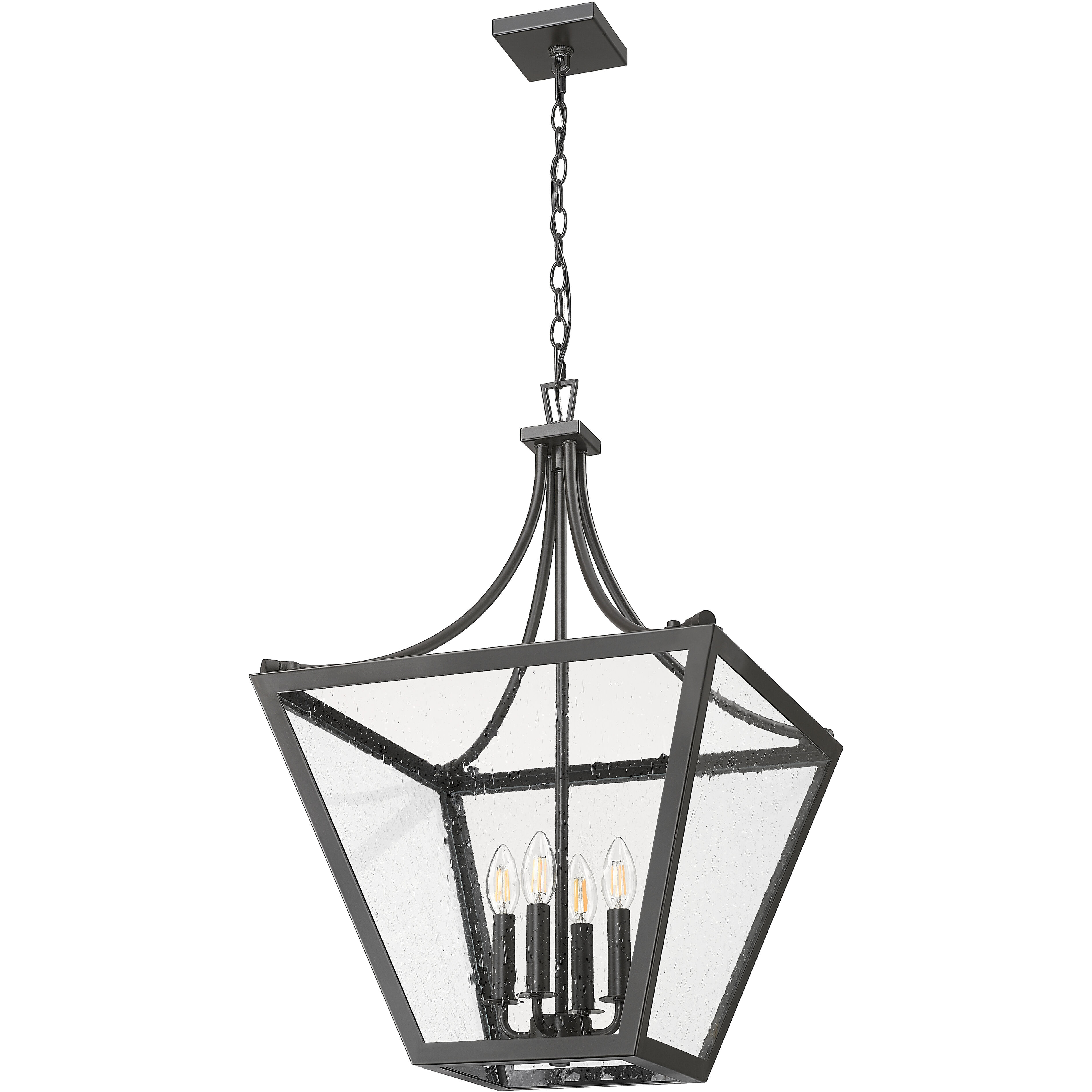Montalcino 4 Light 18 inch Iron Ore Chandelier Ceiling Light