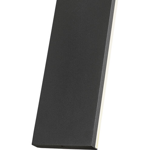 Stylet LED 3.75 inch Sand Black Outdoor Wall Light