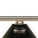 Sharp Shooter 3 Light 48 inch Polished Brass Billiard Ceiling Light in Smoke Acrylic, 9