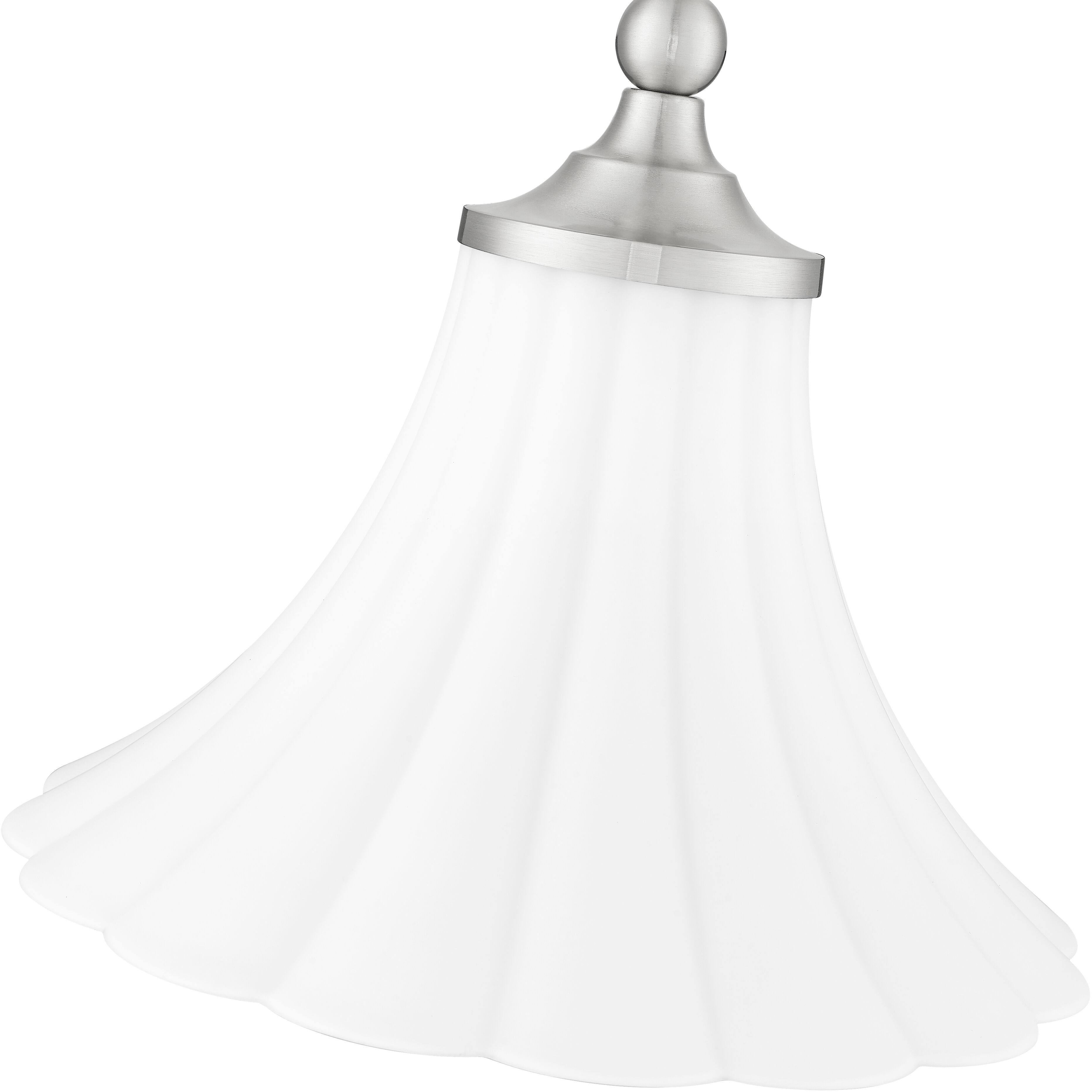 Fleur Pendant Ceiling Light in Brushed Nickel