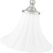 Fleur Pendant Ceiling Light in Brushed Nickel