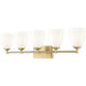 Oren 5 Light 38.00 inch Bathroom Vanity Light