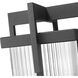 Fortis 2 Light 98.75 inch Sand Black Outdoor Post Mounted Fixture