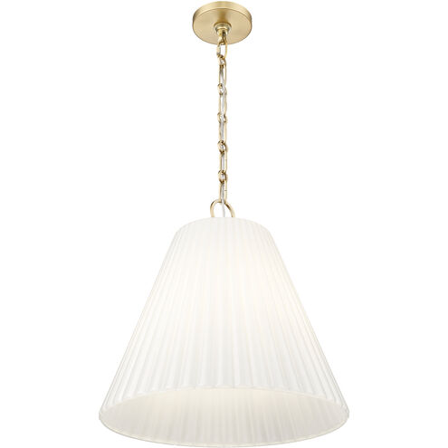 Alaric 3 Light 18 inch Modern Gold Pendant Ceiling Light