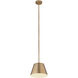 Lilly 1 Light 12 inch Modern Gold Pendant Ceiling Light