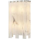 Viviana 4 Light 9.5 inch Polished Nickel Wall Sconce Wall Light