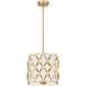 Harden 3 Light 12 inch Modern Gold Pendant Ceiling Light