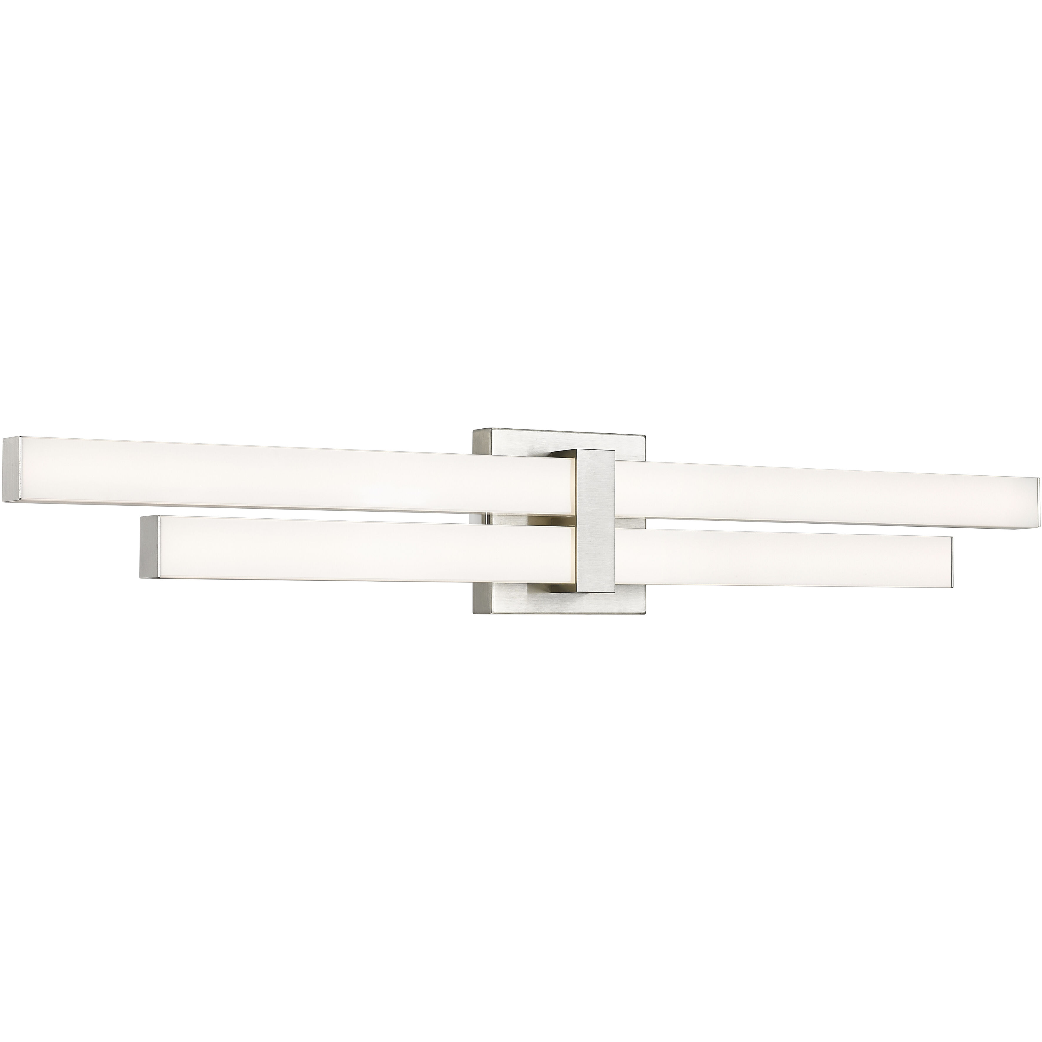 Zane LED 32 inch Brushed Nickel Vanity Wall Light