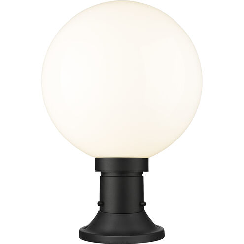 Laurent 1 Light 17.75 inch Black Outdoor Pier Mounted Fixture