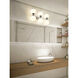 Artemis 6 Light 25 inch Chrome Vanity Wall Light