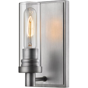 Persis 1 Light 5 inch Old Silver Wall Sconce Wall Light