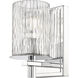 Grayson 1 Light 4.75 inch Chrome Wall Sconce Wall Light