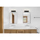 Titus 2 Light 16 inch Matte Black Bath Vanity Light Wall Light