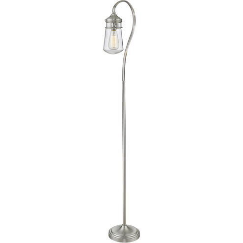 Celeste 58.25 inch 60 watt Brushed Nickel Floor Lamp Portable Light