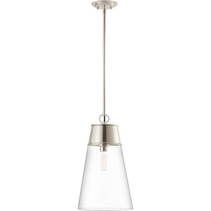 Wentworth 1 Light 12 inch Polished Nickel Pendant Ceiling Light