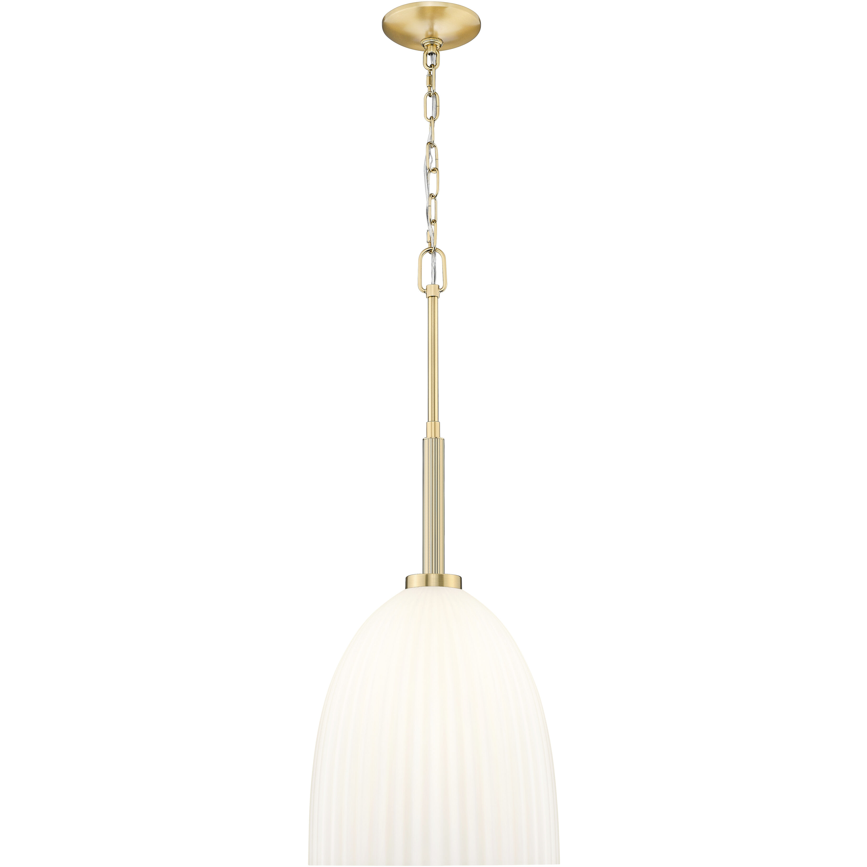 Naya 1 Light 11.75 inch Modern Gold Pendant Ceiling Light
