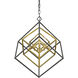 Euclid 3 Light 23.00 inch Chandelier