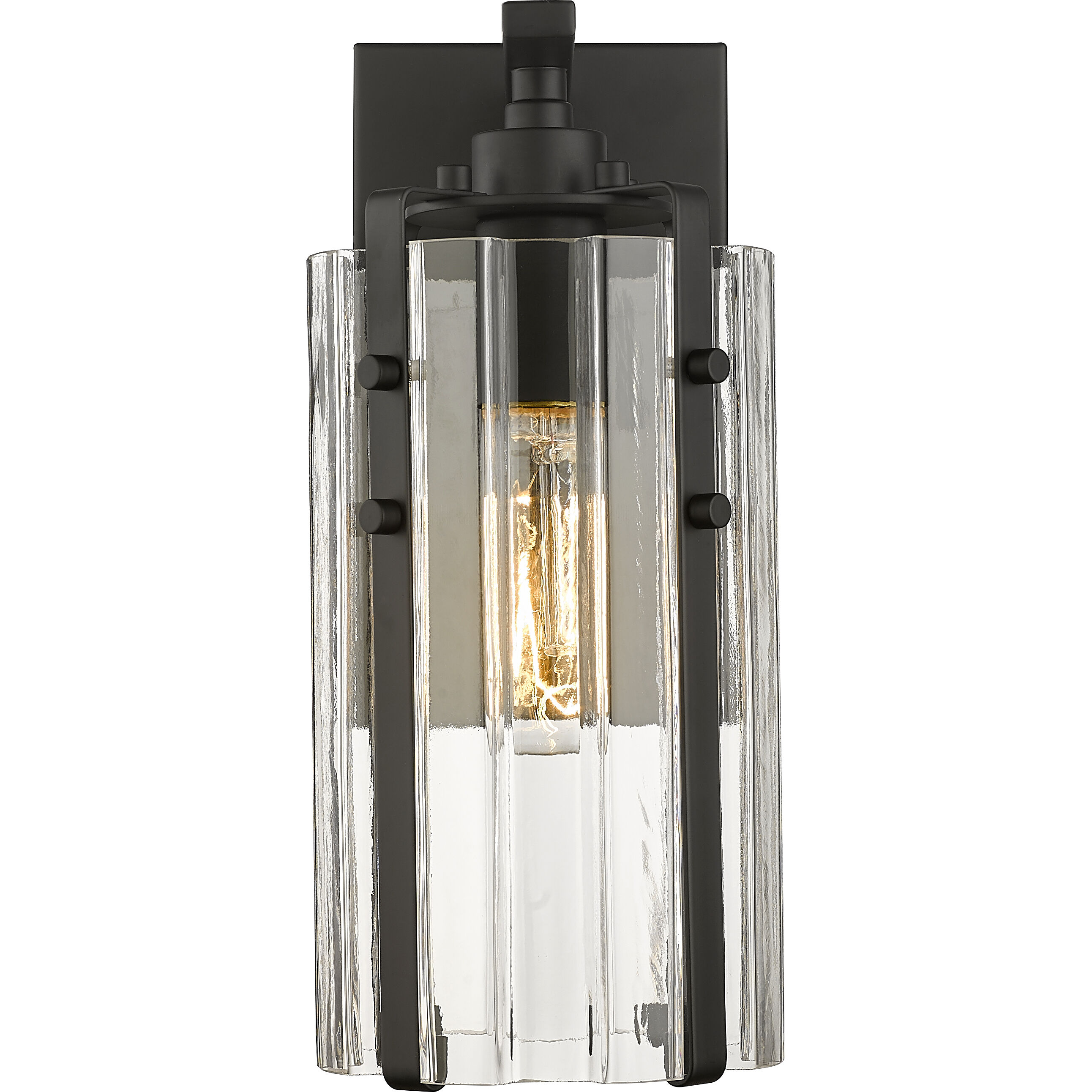 Alverton 1 Light 5.25 inch Matte Black Wall Sconce Wall Light