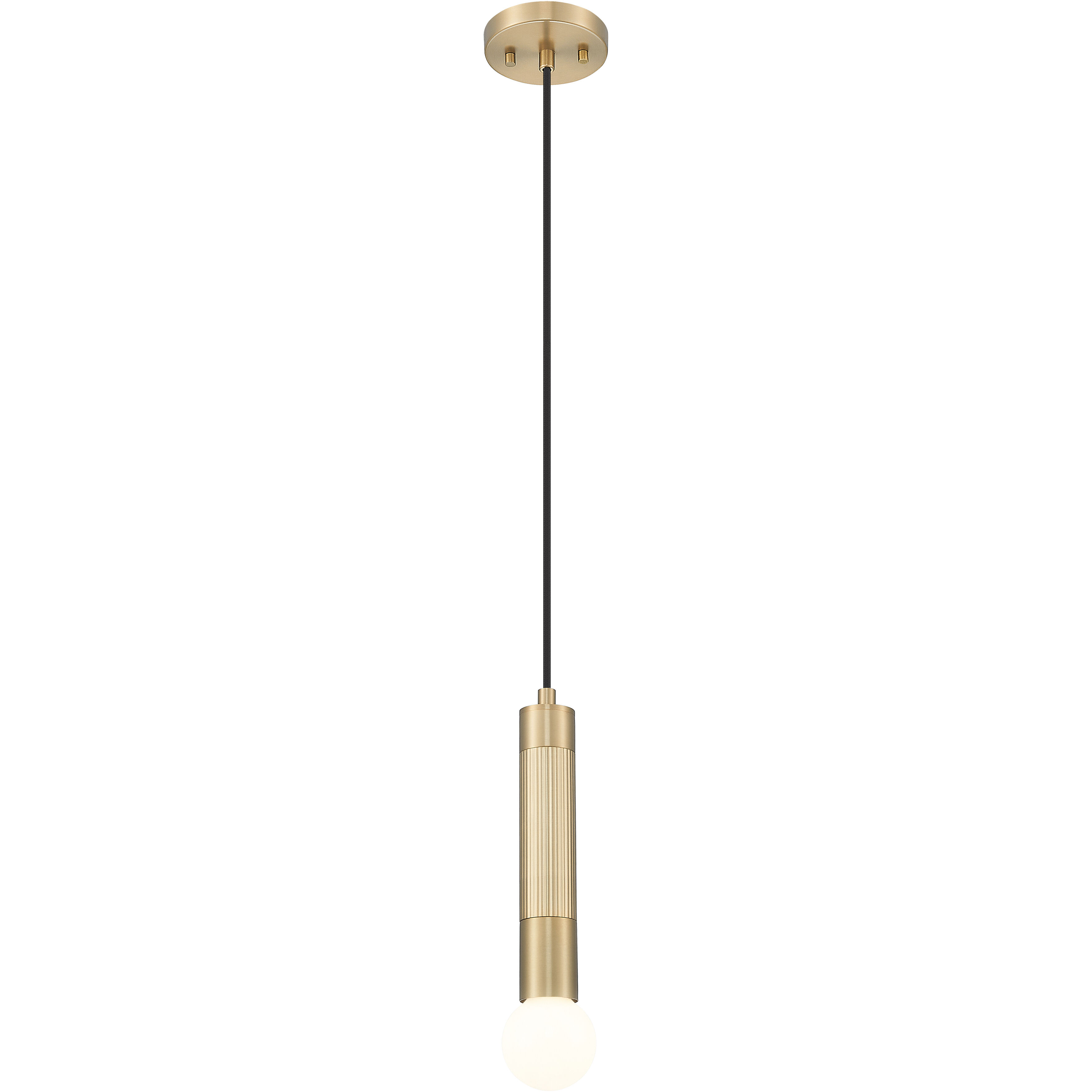 Stari 1 Light 4.75 inch Modern Gold Pendant Ceiling Light
